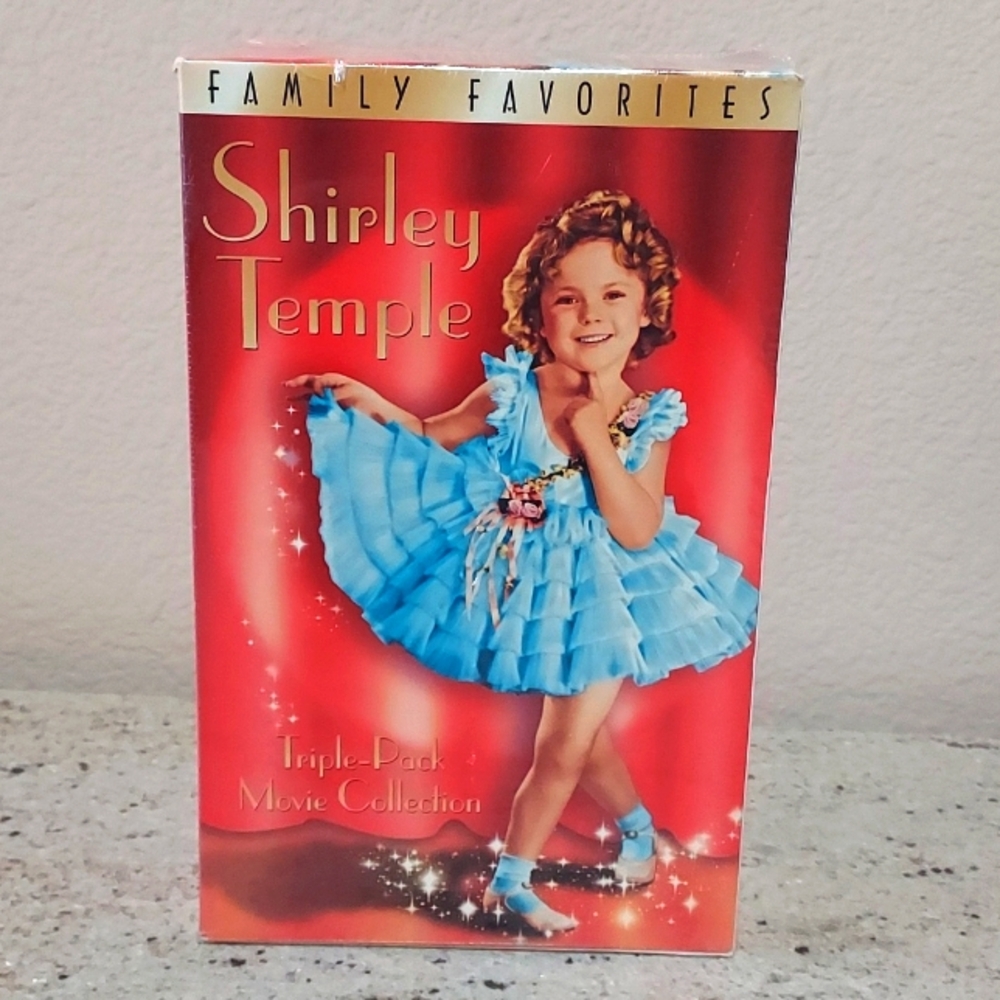 NEW- Sealed- Shirley Temple Triple Pack Vintage Movie Collection.